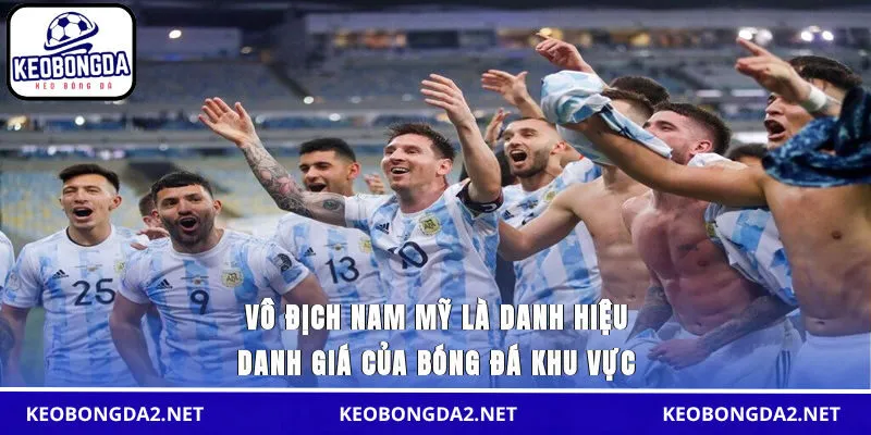 Vô địch Nam Mỹ là danh hiệu danh giá của bóng đá khu vực