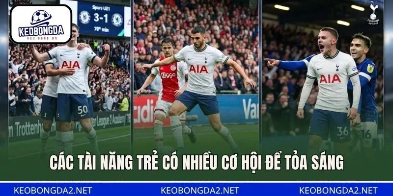 Các tài năng trẻ có nhiều cơ hội để tỏa sáng