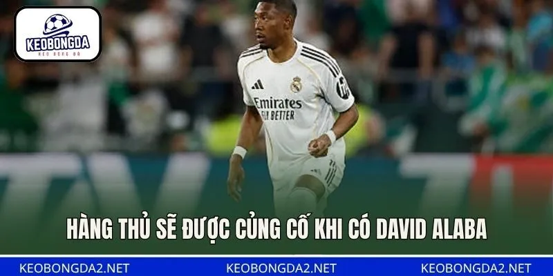Hàng thủ sẽ được củng cố khi có David Alaba